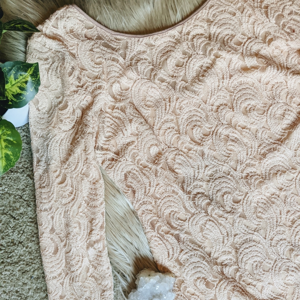 GIANNI BINI GRETA LACE VINTAGE COCKTAIL DRESS -L - Picture 5 of 10